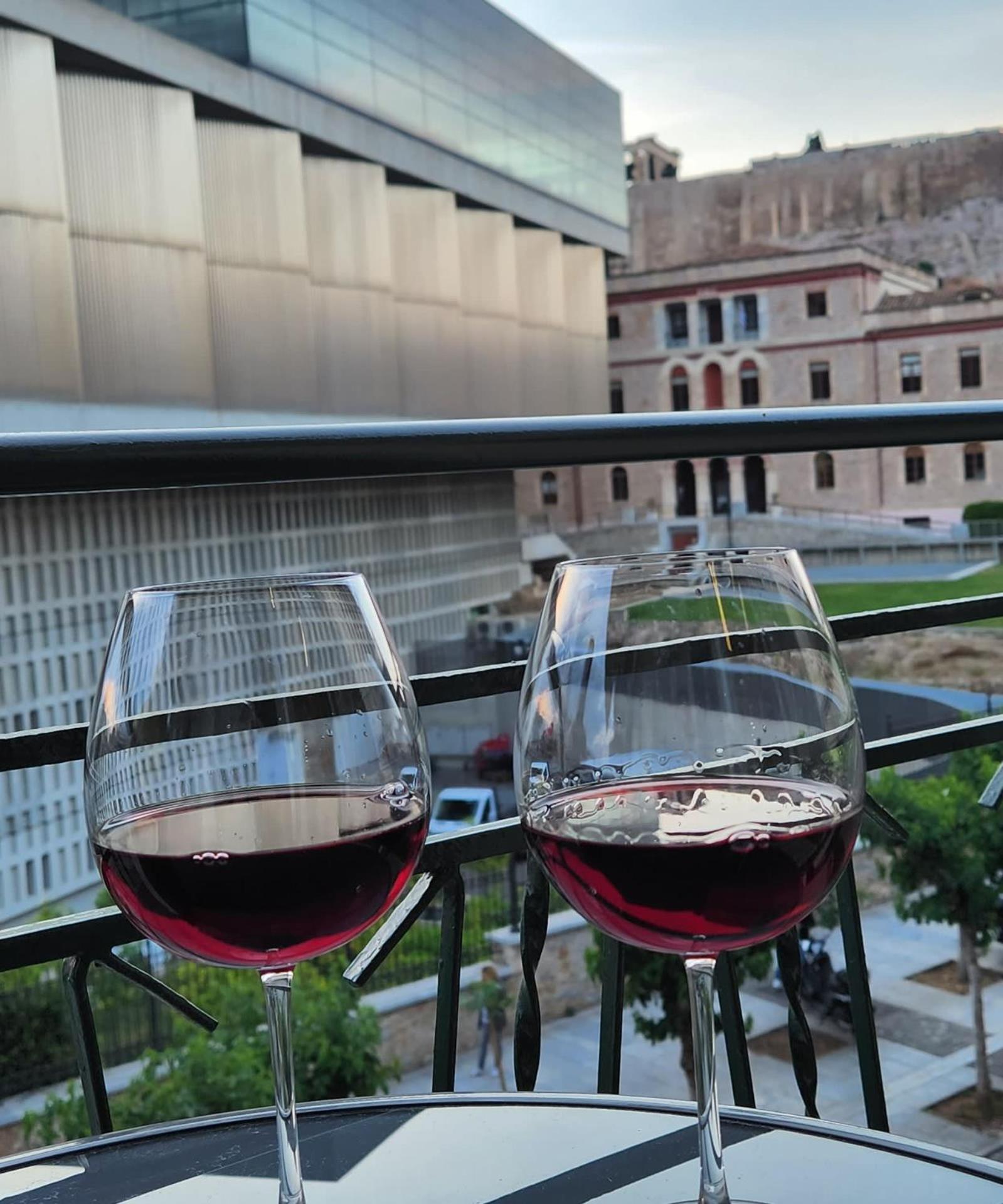 Acropolis View Modern Deluxe Suite With Balcony 아테네 외부 사진